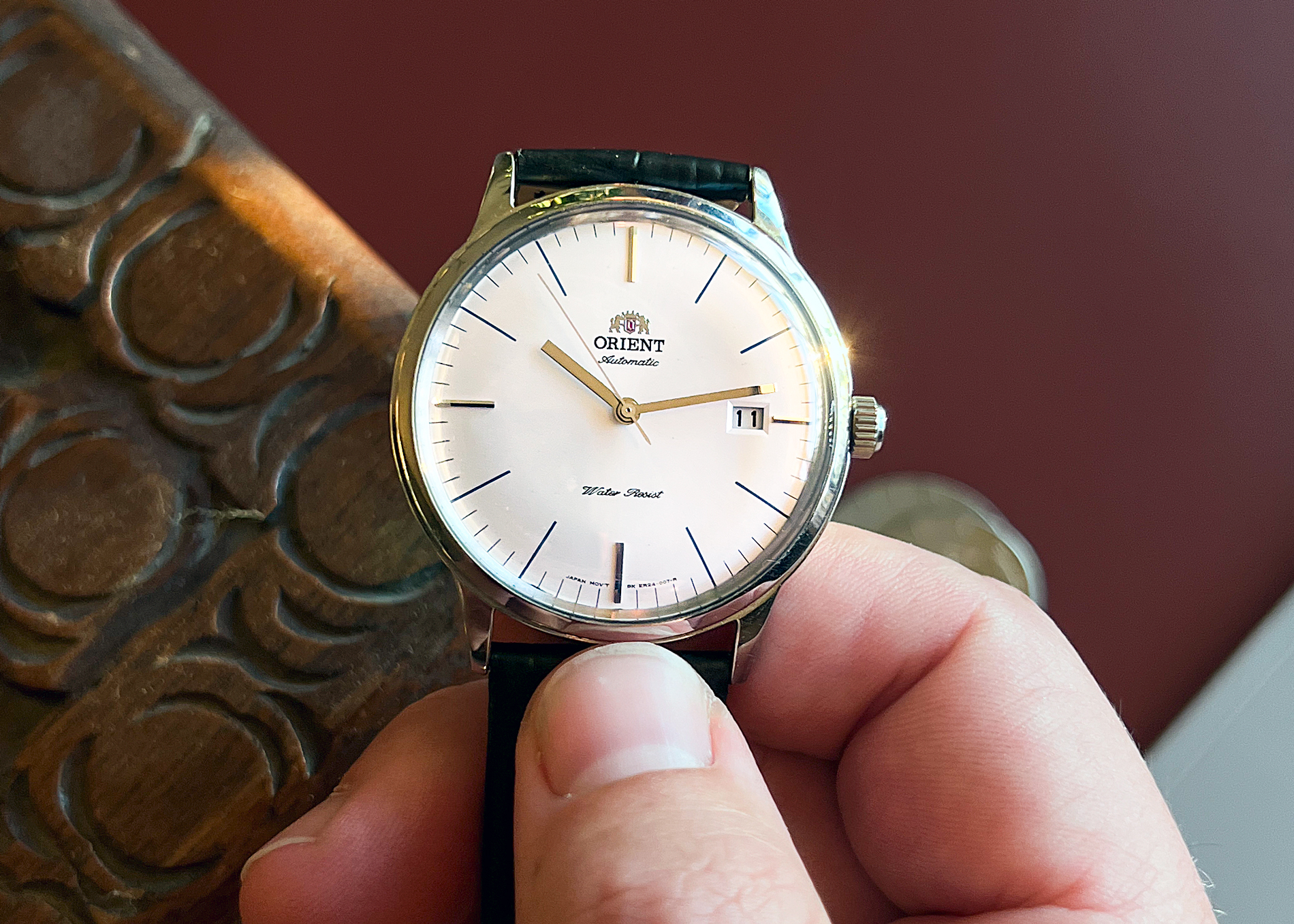 orient bambino dress watch