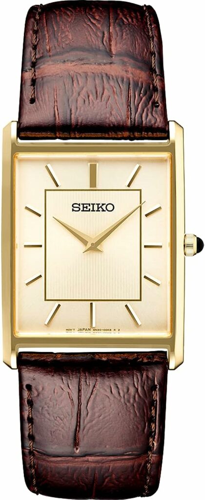 seiko essentials dress watch