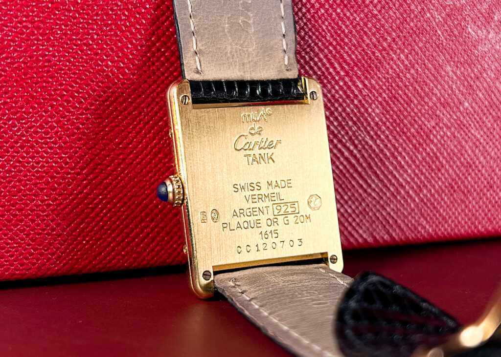 Vintage Cartier Tank Must 1655