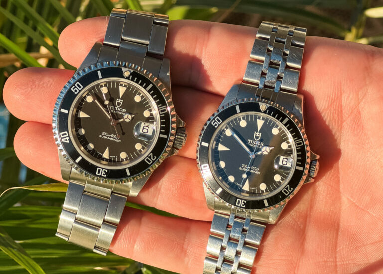 The Tudor 79190 vs 75190: A Watch Size Study
